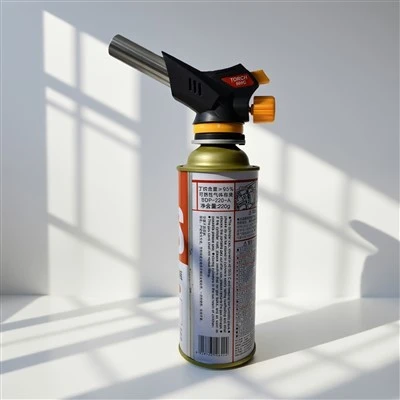 Filling Butane Kitchen Torch
